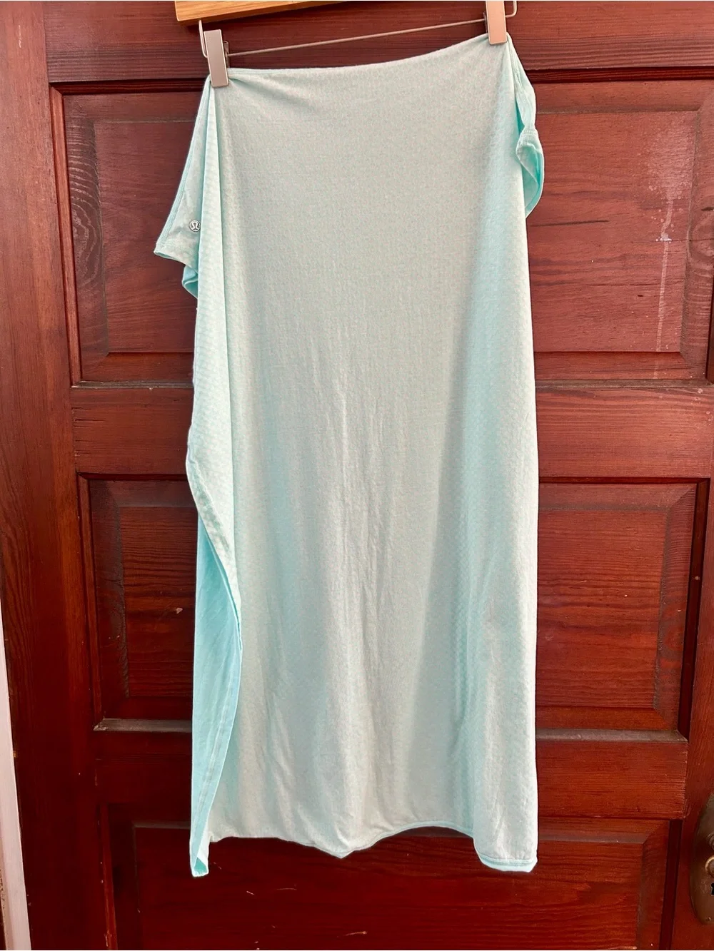lululemon athletica Vinyasa Mint Patterned Mini Skirt